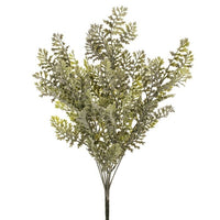 Pl Flock Dusty Miller Bush X7 18