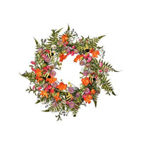 Summer Bloom W Bee Wreath 24