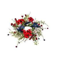 Geranium/Daisy/Astilbe Candlering 12