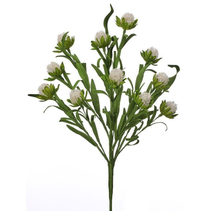 Pl. Flocked Thistle Bush 18"