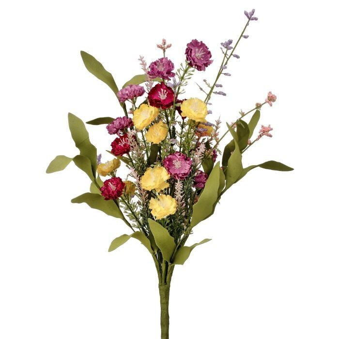 Wild Bachelor Button Bouquet 18"