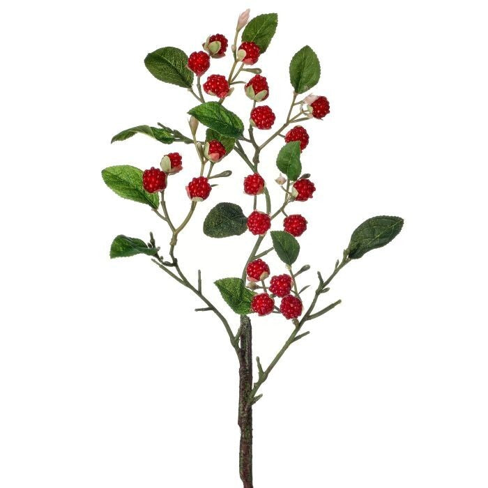 22" Wild Raspberry Spray
