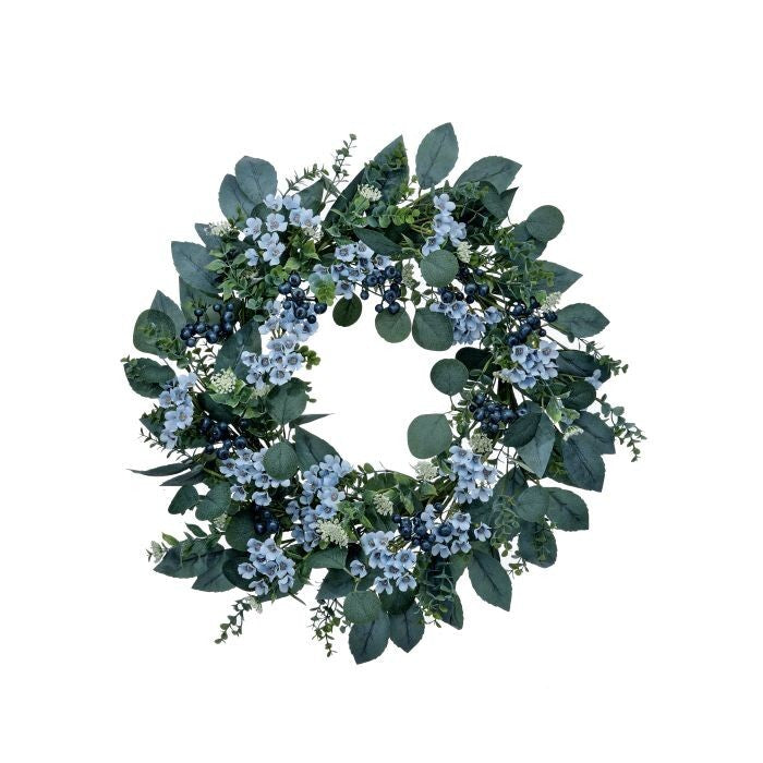 22"Wild Blueberry Wreath