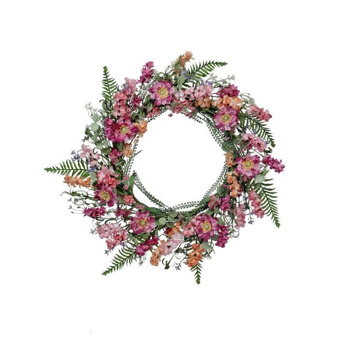 22" Spring Blossoms Wreath