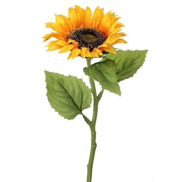 18" Summer Sunflower Stem