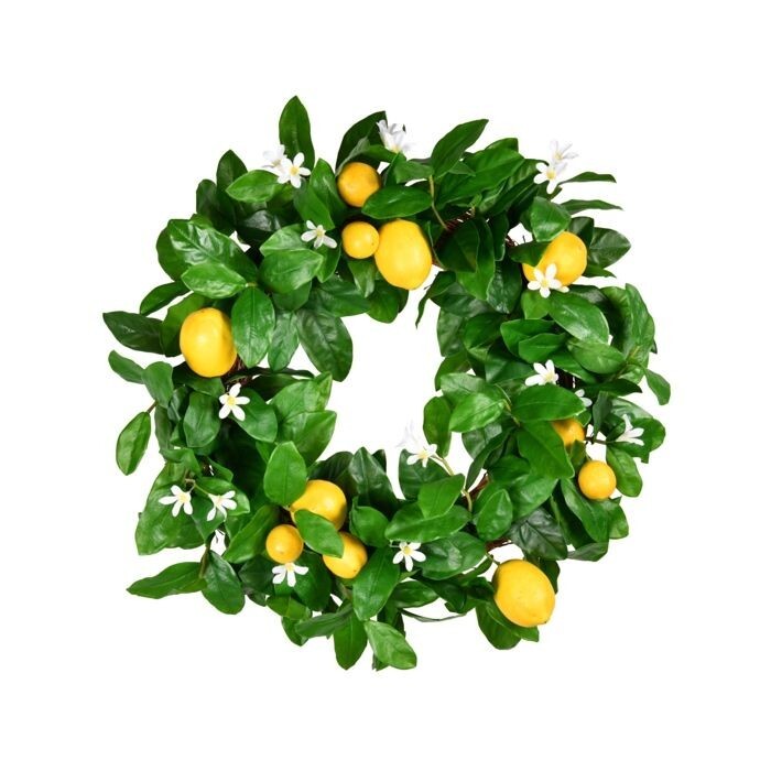 24" Amalfi Lemon Wreath