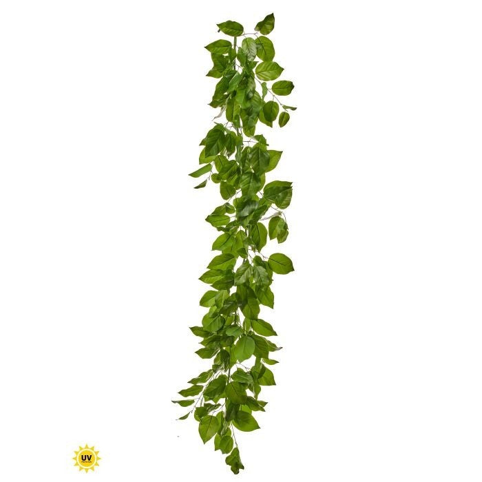 Uv Treat Pe Salal Leaf Garland 60"