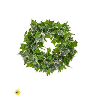 Uv Nat Touch Mix Ivy Wreath 25