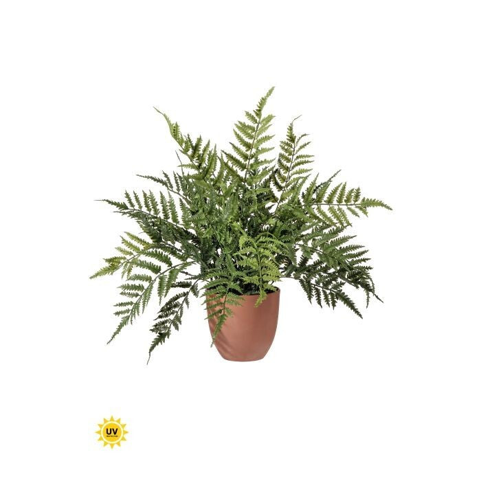 Ptd Uv Natural Tch Leather Fern 19"