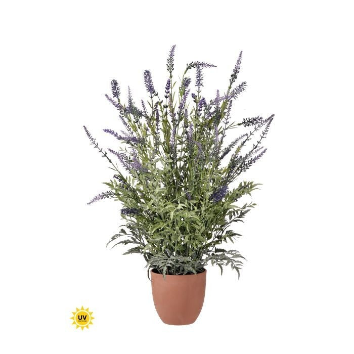 Ptd Uv Natural Tch Lavender Plant 25"