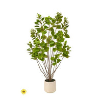 Uv Potted Smoke Tree X339 4'