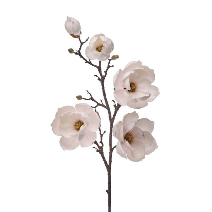 Foam Saucer Magnolia Branch X5 40"