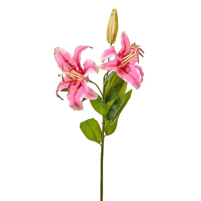 35" Real Touch Oriental Lily X3