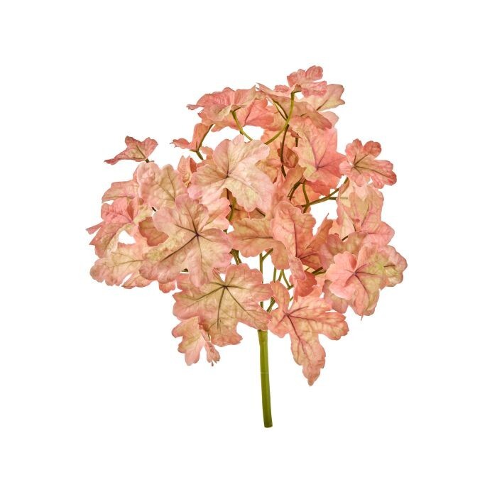 14" Uv Pe Coral Bells Plant