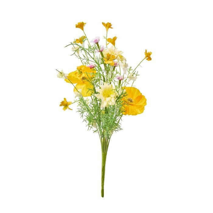 13" Mixed Meadow Flower Pick