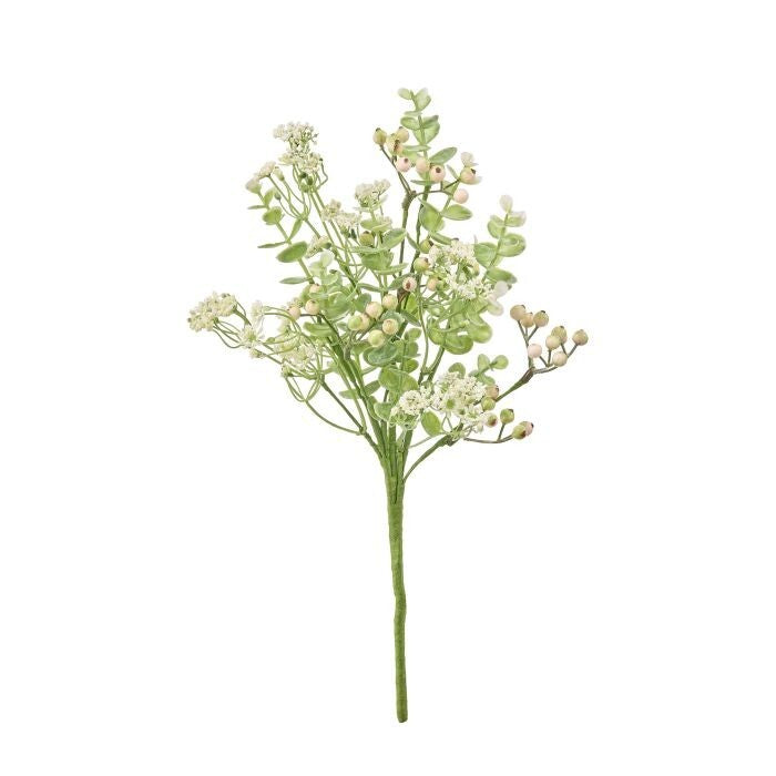 14" Queen Ann & Berry & Eucalyptus Pick