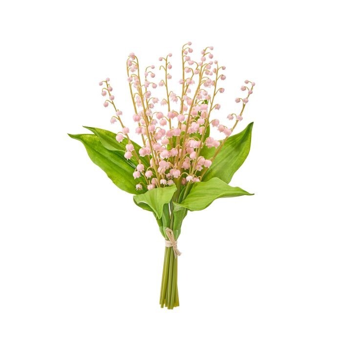 16" Pu Lily Of The Valley Bunch