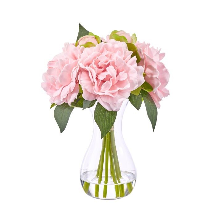 10" Pu Peony In Illusion