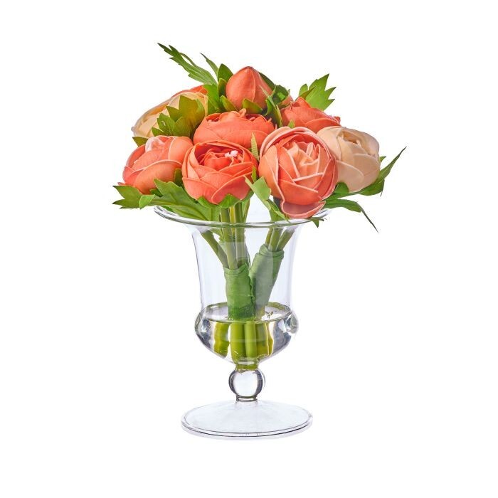 9" Pu Ranunculus In Illusion