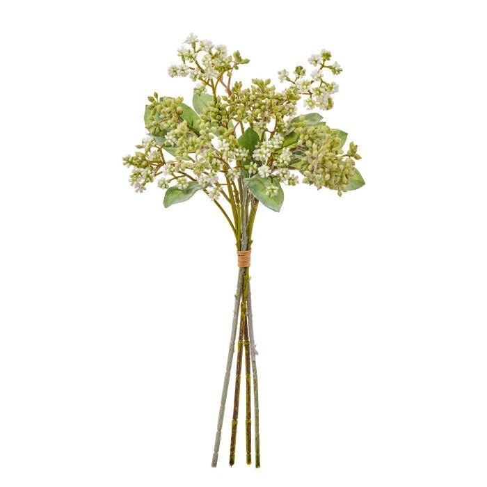 19" Plast. Eucalyptus/Berry Bundle/4