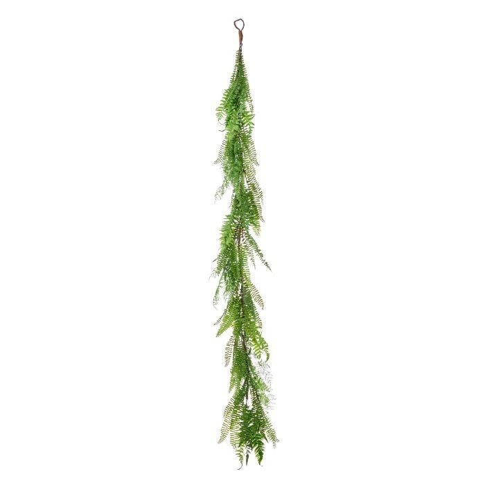 72" Nat Tch Mix Fern Garland