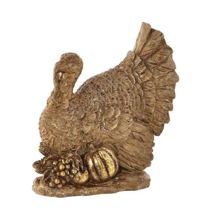 7" Resin Turkey Table Piece
