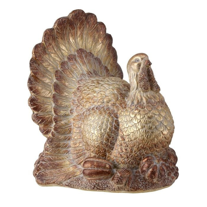 15" Resin Harvest Turkey