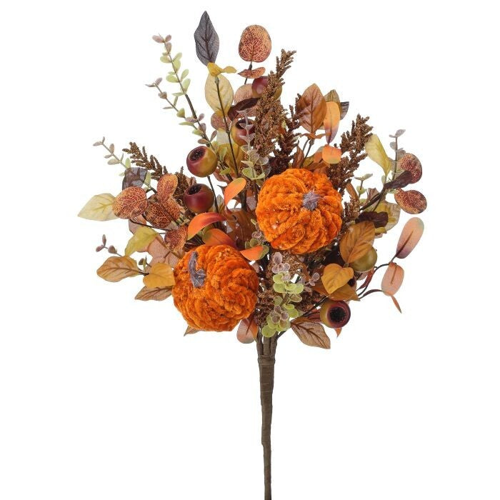 21" Autumn Splendor Bundle W/Pumpkin