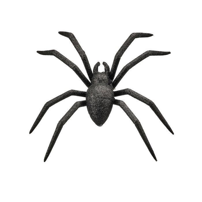 8" Vp Plastic Glitter Spider