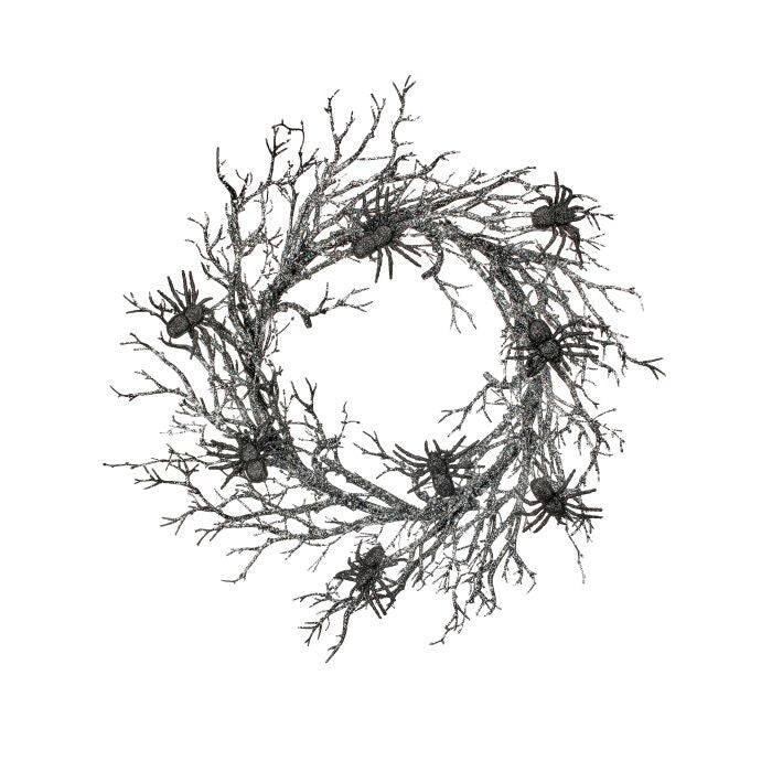28" Blitter Branch Spider Wreath