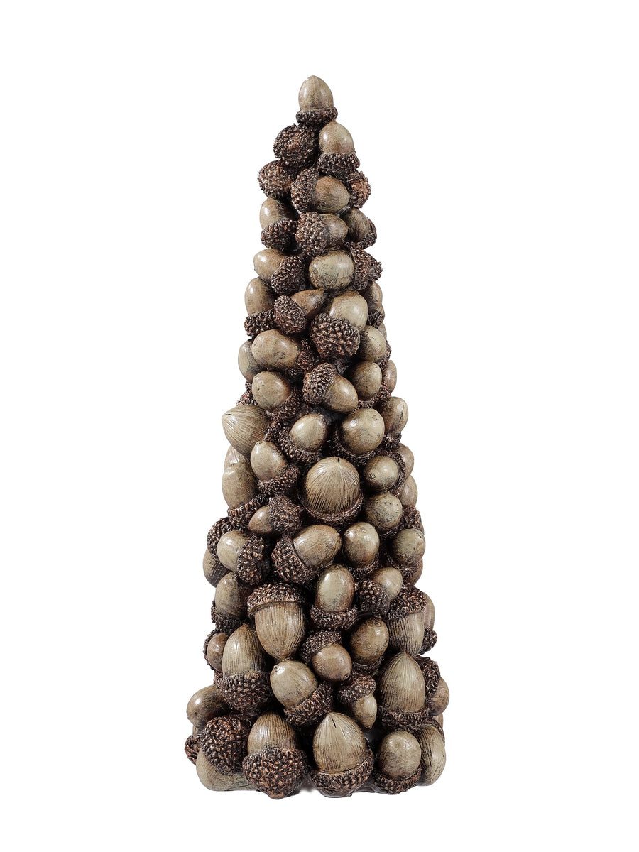 12.5" Resin Acorn Tree