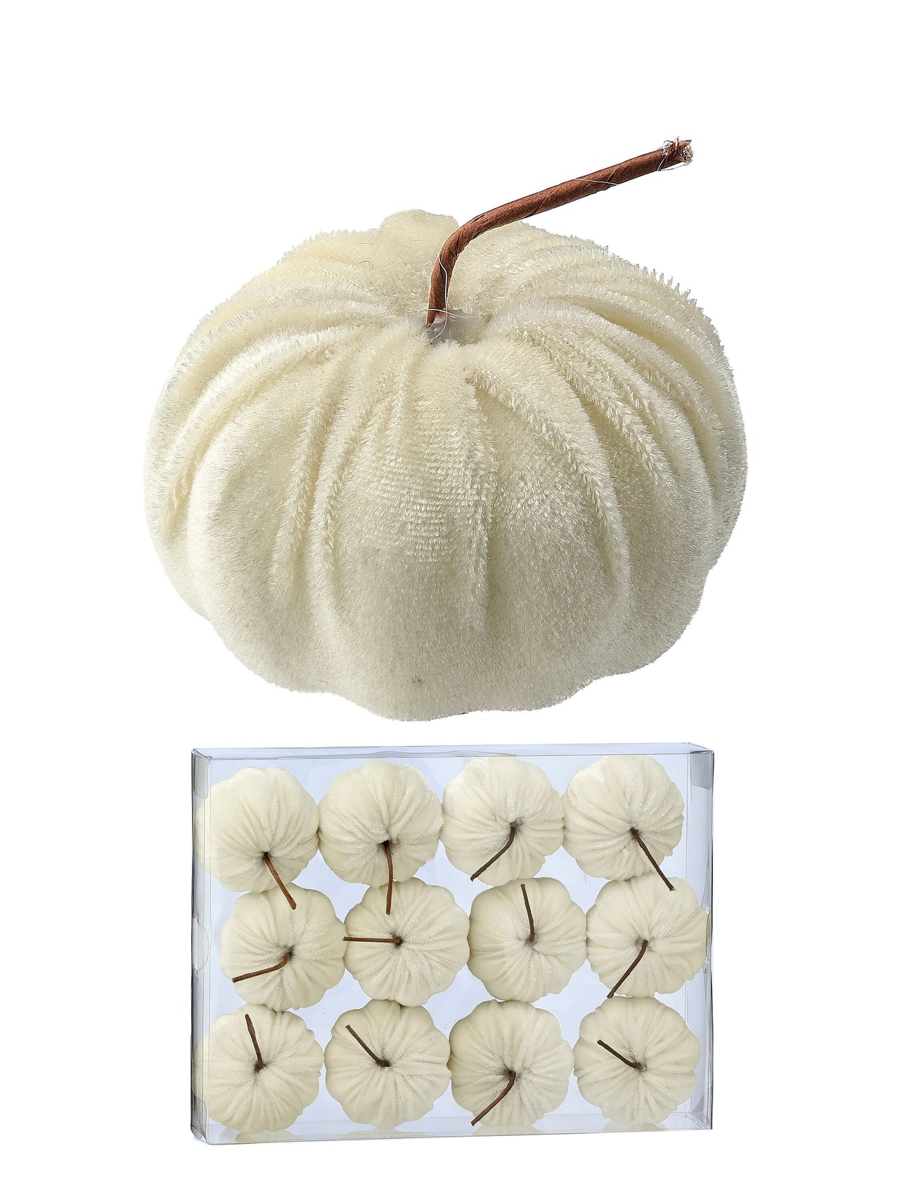 2.5" Velvet Pumpkin Bx/12