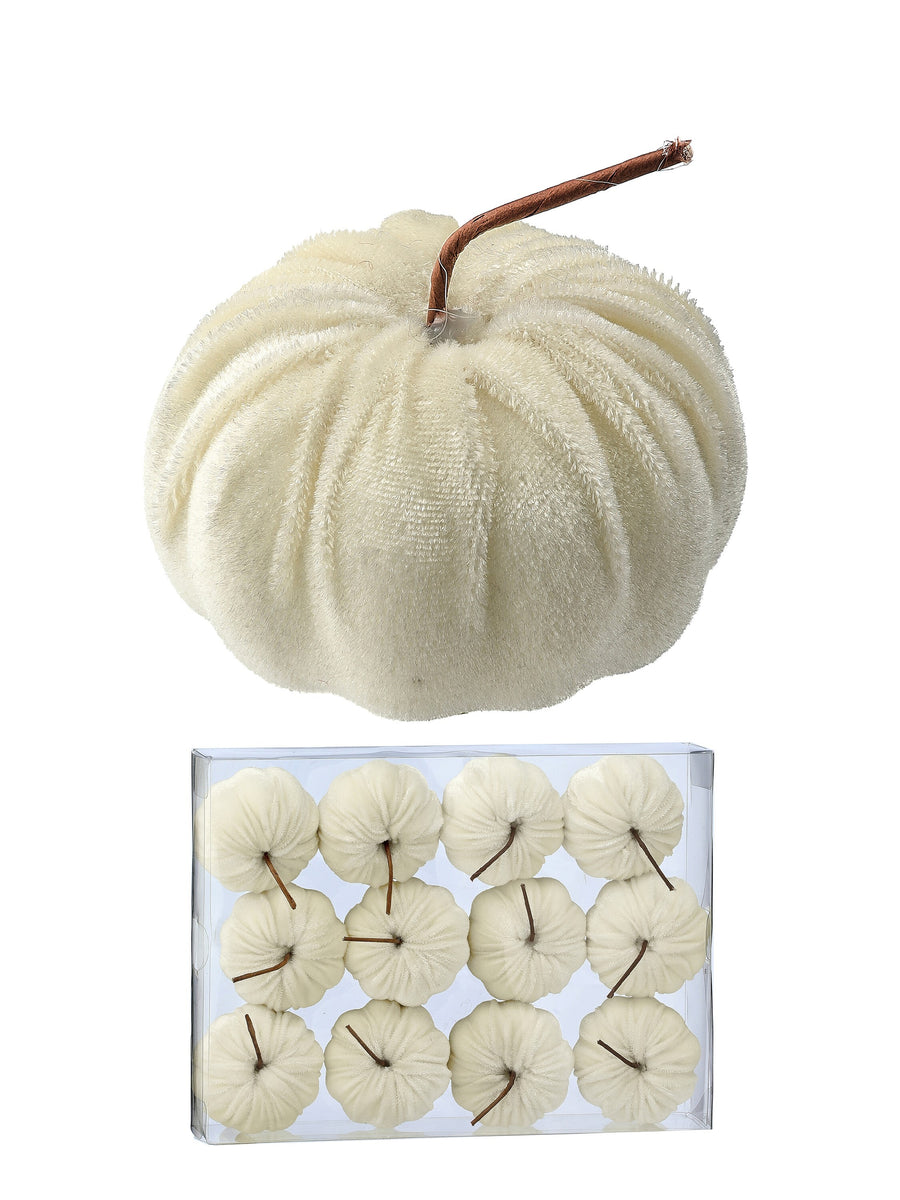 2.5" Velvet Pumpkin Bx/12