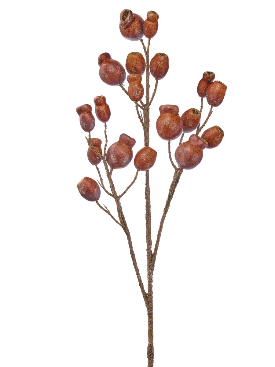 31" Uv Autumn Filbert Berry Spray