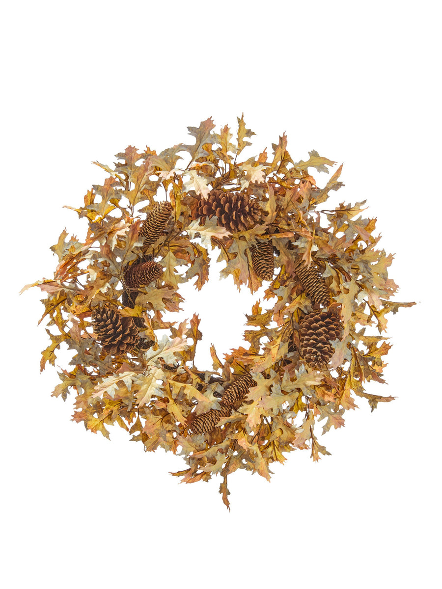 26" Autumn Maple Leaf Wreath