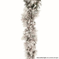 Led Flk Bear Mountain Garland9'X18