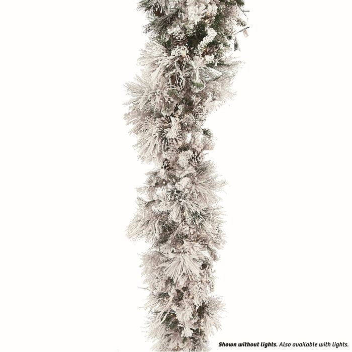 Led Flk Bear Mountain Garland9'X18"150L210T
