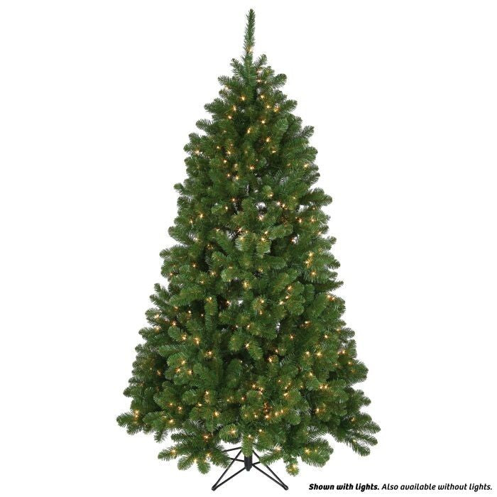 Lit Dlx Oregon Fir Tree 7.5', 500 L, 52"D
