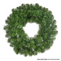 Lit Dlx Oregon Fir Wreath 48