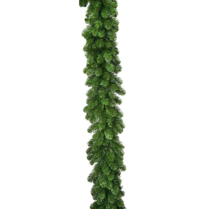 Lit Dlx Oregon Fir Garland 9' X 12", 100 L