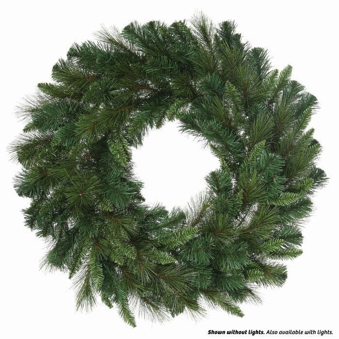 Lit Belgium Mix Wreath 36", 100 L 212T