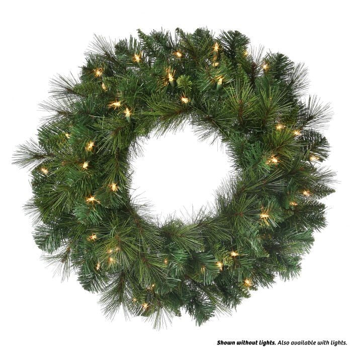 24" Led Deluxe Belgium Wreath, 50 Lt