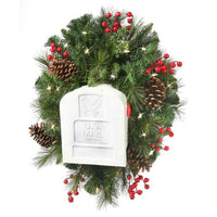 3' Battery Belgium Deco Mailbox Swag 20Lt