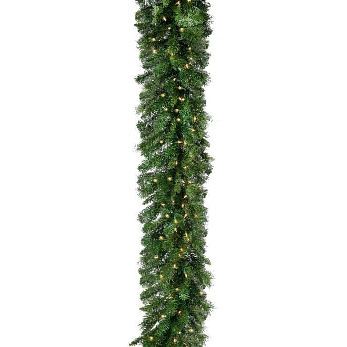 Led New Zealand Pine Garland 14"X9'150L 320T