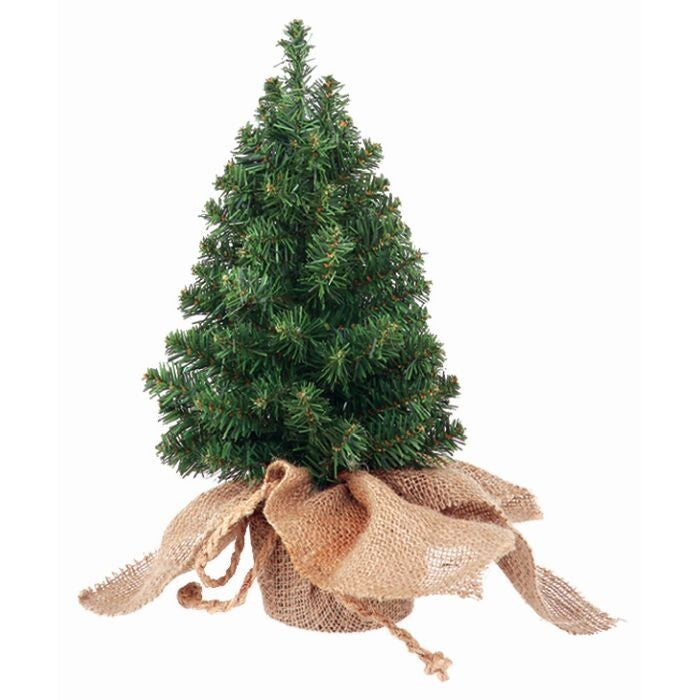 Canadian Burlap Tree 12" 8"D 71T