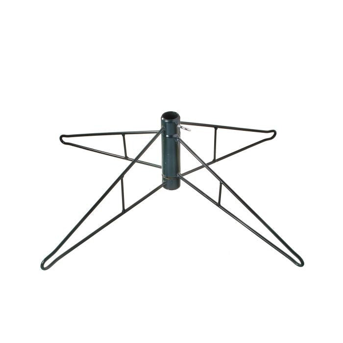 Mtl Foldng Tree Stand 21"D-1.25"P 6.5'-7.5'Si