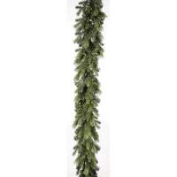 6' Led Deluxe Mix Pe Pine Garland 120T 50L