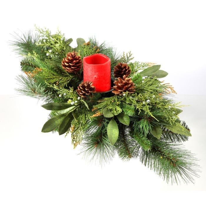 26"Juniper/Cedr Mxpine/Bayleaf&Cne C/P/3" C/H