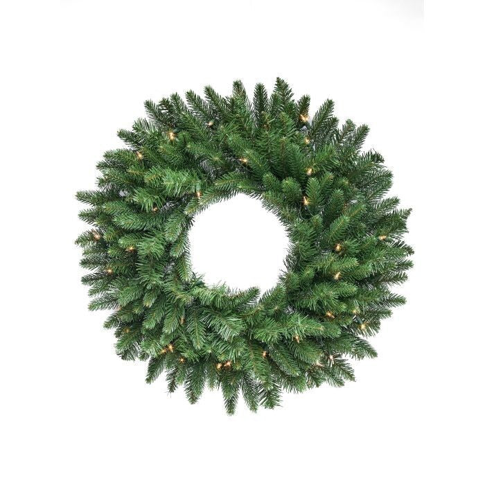 24" Led Royal Fir Wreath 180T 50L
