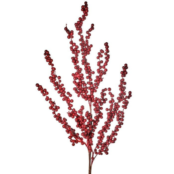 28" Wp Berry Cluster Branch Spray